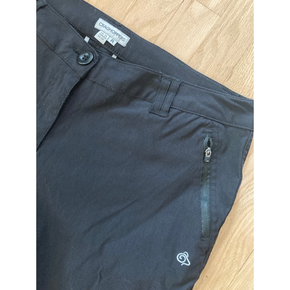 Craghoppers W US 10R Black Expert Kiwi Pro Stretch Trousers Hiking Outdoor Pants - Picture 3 of 16